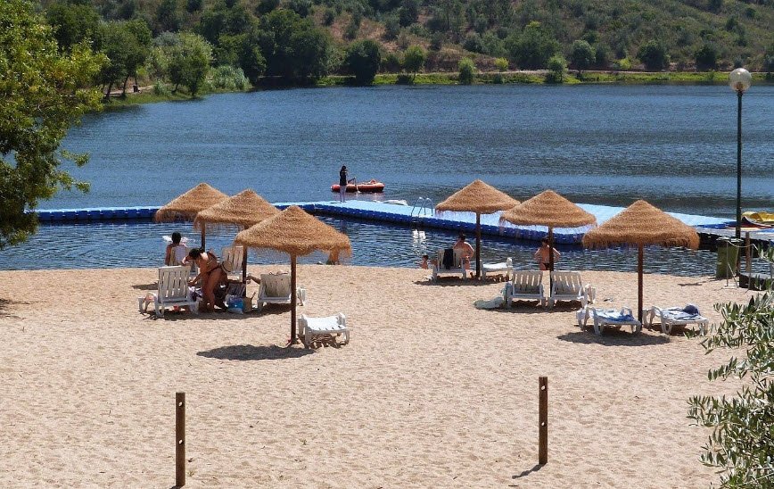 Praia Fluvial de Ortiga , Portugal